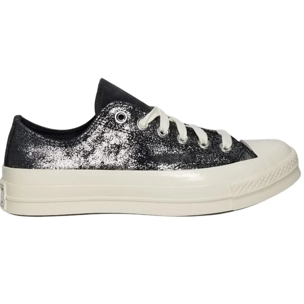 Converse Unisex Chuck 70 Suede Shimmer Oxfords Women's Size 7.5 A10379C NWT - Picture 3 of 7